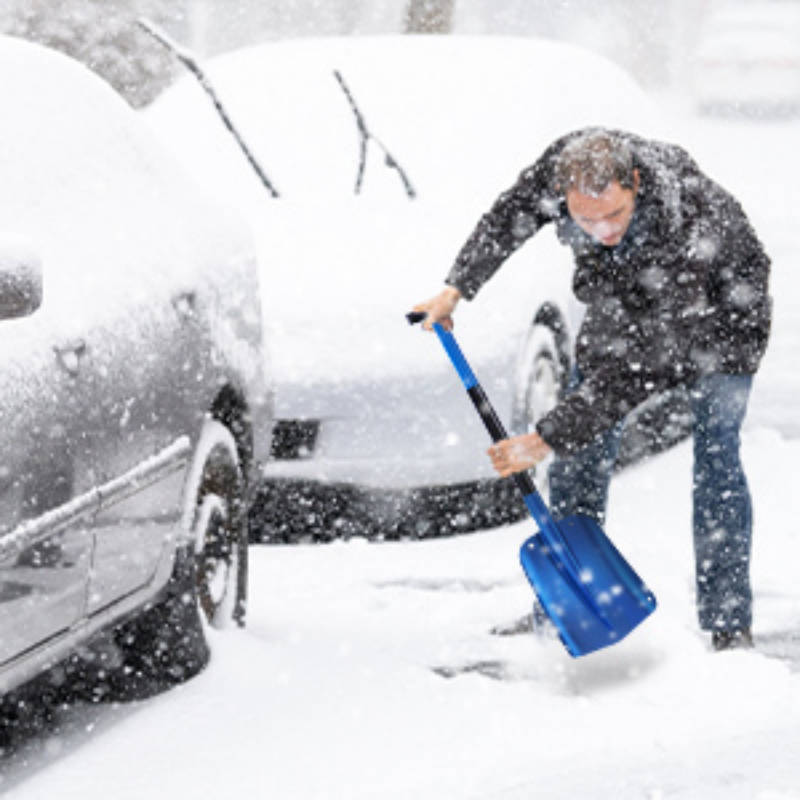 Heavy Duty Ergonomic Snow Plow Shovel - Westfield Retailers