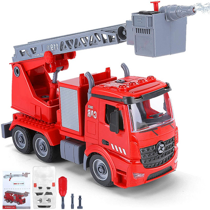Realistic Kids DIY Fire Engine Truck Toy - Westfield Retailers