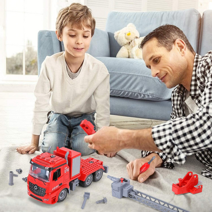 Realistic Kids DIY Fire Engine Truck Toy - Westfield Retailers