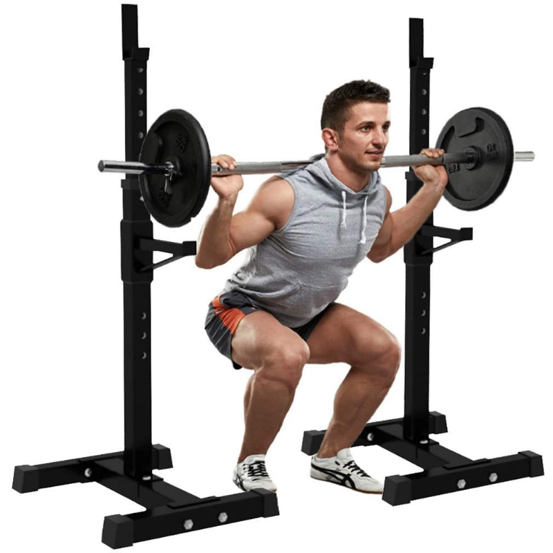 Portable Home Gym Adjustable Half Squat Rack Stand - Westfield Retailers