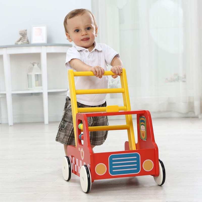 Premium Wooden Baby Push Walker Toy - Westfield Retailers