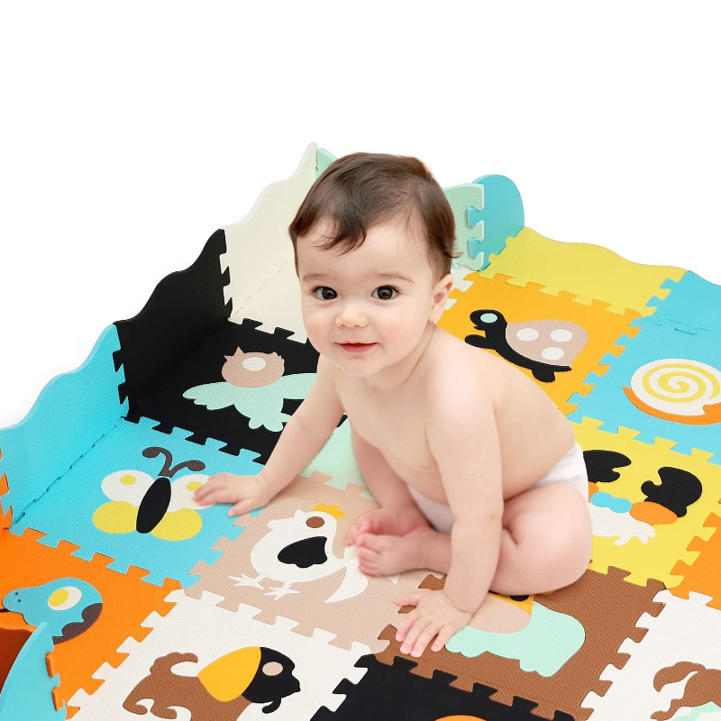 Large Crawling Floor Baby Foam Play Mat - Westfield Retailers