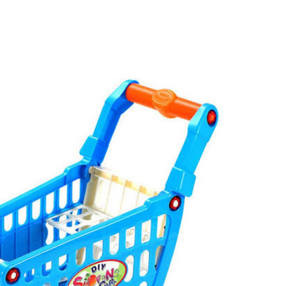Kids Colorful Play Grocery Shopping Toy Cart - Westfield Retailers