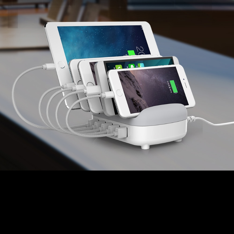 Premium Multi Device Cell Phone USB Charging Dock Station - Westfield Retailers