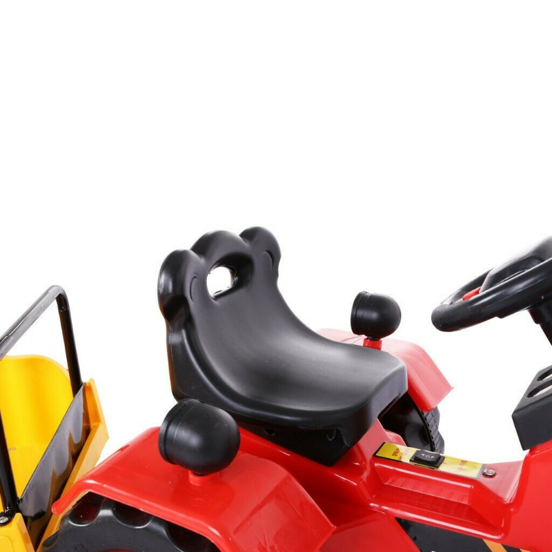 Kids Electric Ride On Tractor Toy With Trailer - Westfield Retailers