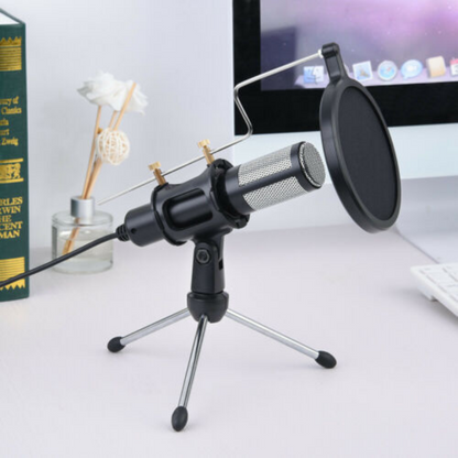 Premium PC Gaming USB Streaming Microphone With Stand - Westfield Retailers