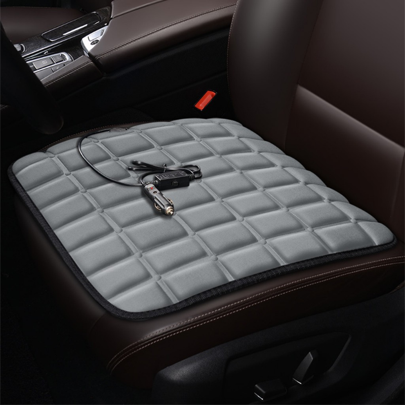 Premium Heated / Warm Car Seat Cover Pad 43×43cm - Westfield Retailers