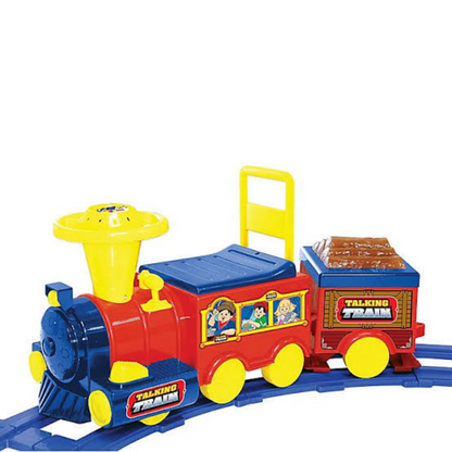 Kids Battery Powered Ride On Toy Train With Track - Westfield Retailers