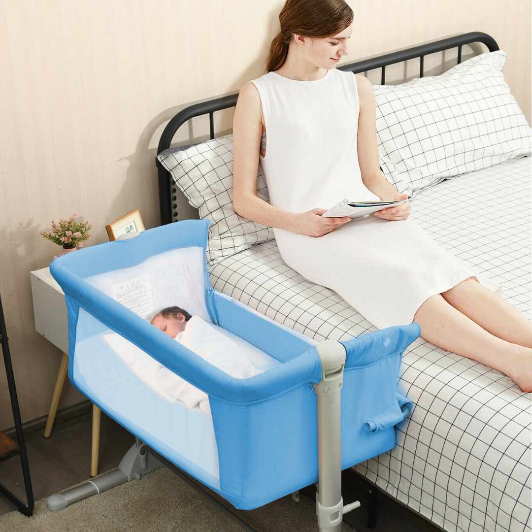 Large Spacious Baby Bedside Bassinet Sleeper Crib - Westfield Retailers