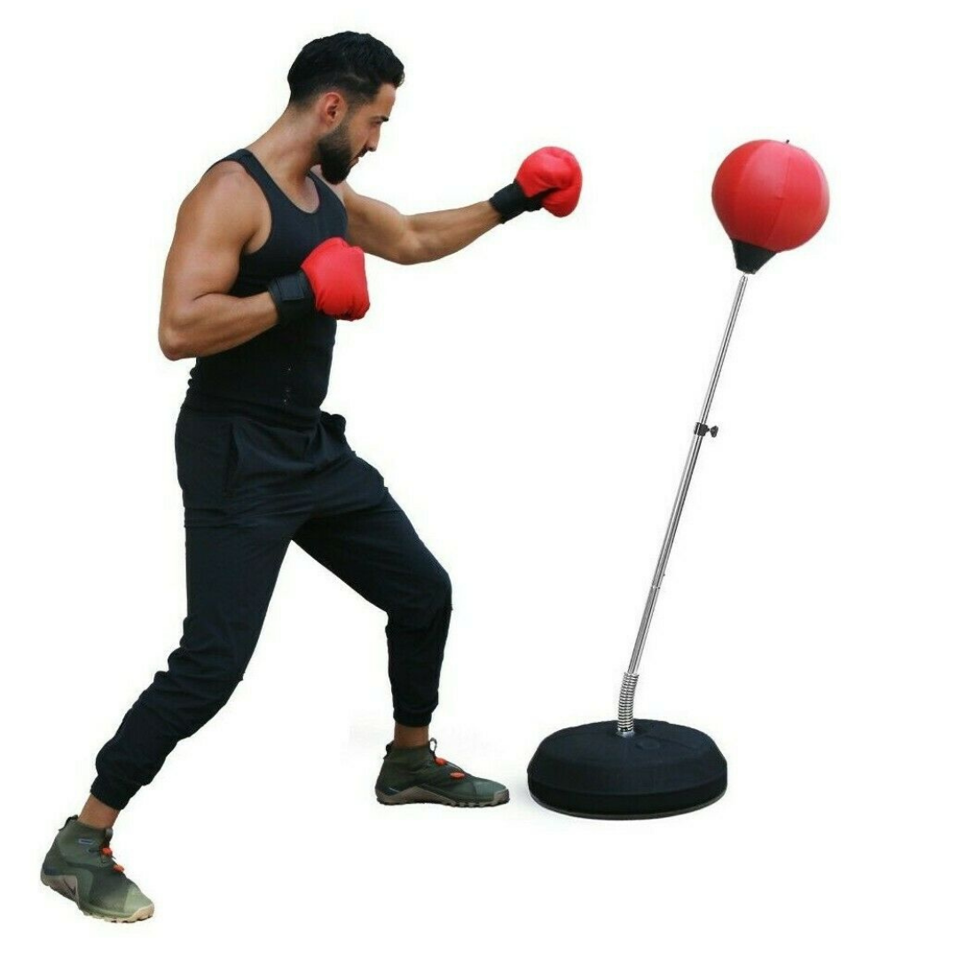 Adjustable Free Standing Boxing Reflex Punch Bag - Westfield Retailers