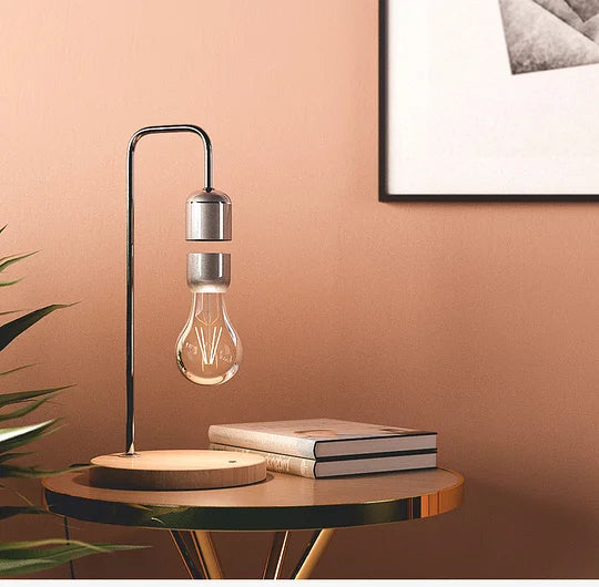 Magnetic Levitating Table Lamp -Wireless Charging