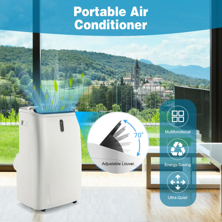 12000 BTU(Ashrae) Portable Air Conditioner with Smart App Control