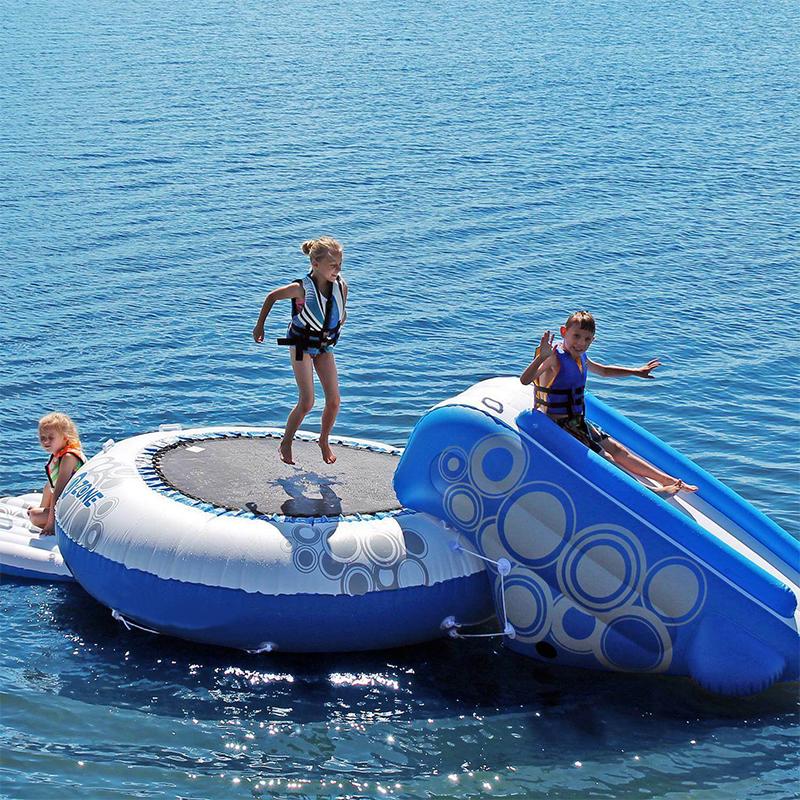 Inflatable Water Bouncer Trampoline with Slide - Westfield Retailers