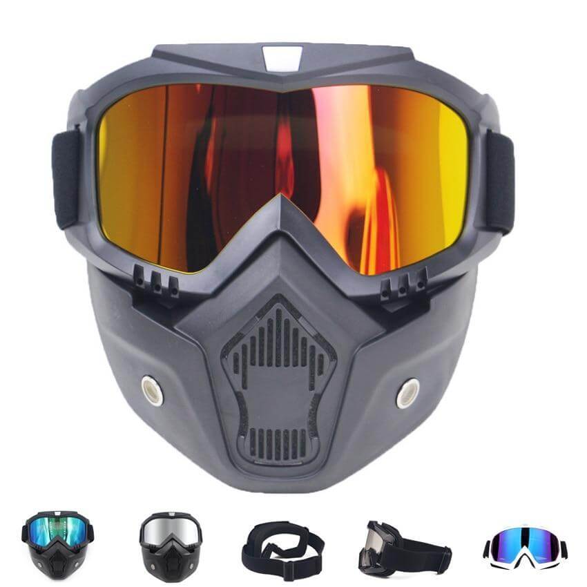 Luxury Snow Ski Goggles With Mouth Filter - Westfield Retailers
