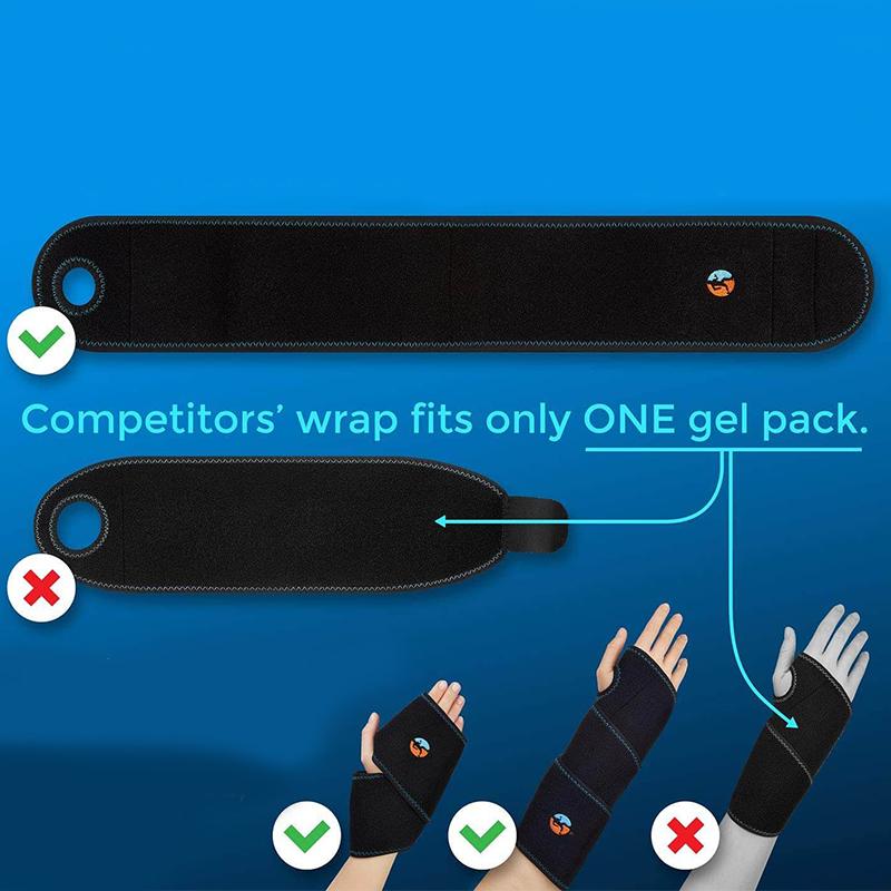 Hand Support Brace With Reusable Gel Packs - Westfield Retailers