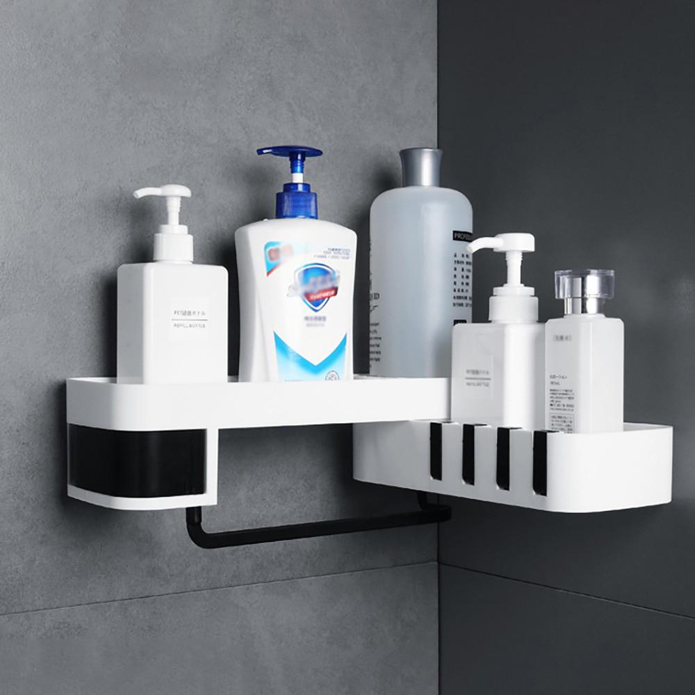 Multi Purpose Bathroom Shelf Holder with Hidden Hooks - Westfield Retailers