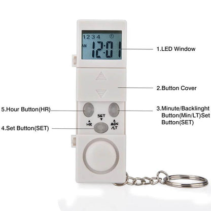 Automatic Pill Case Organizer Alarm Clock - Westfield Retailers