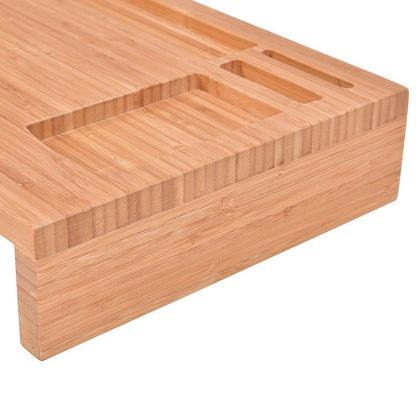 Premium Wooden Monitor Riser Desk Shelf Stand - Westfield Retailers