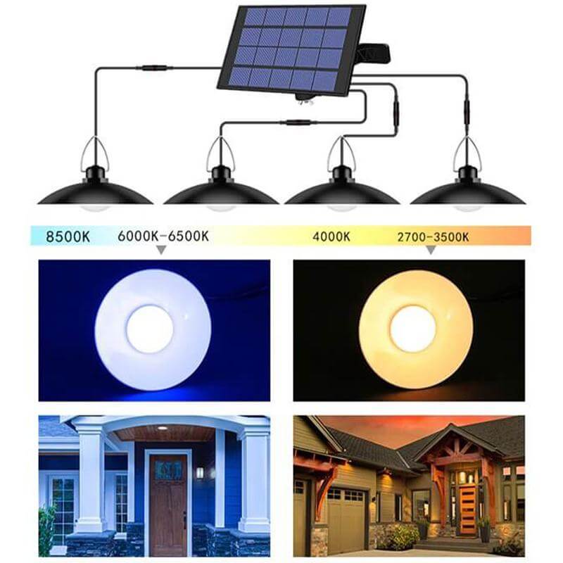Portable Solar Light Chandelier - Westfield Retailers