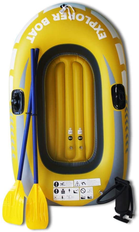 Inflatable Fishing Blow Up Row Boat River Raft - Westfield Retailers