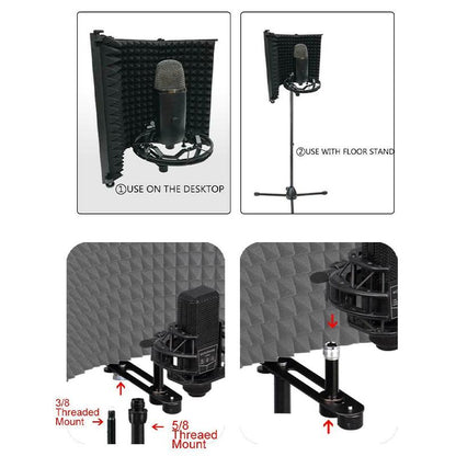 Studio Microphone Isolation Sound Proof - Westfield Retailers
