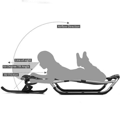 Portable Snow Racer Sled - Westfield Retailers