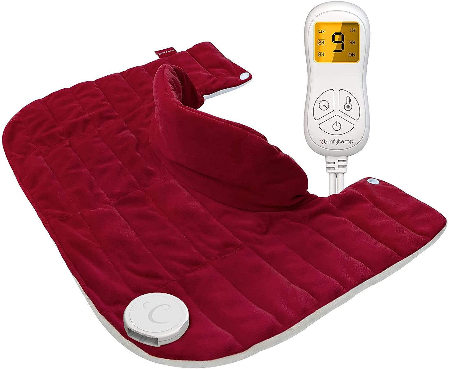 All In One Neck And Shoulder Weighted Pain Heating Pad 1.5 Lbs - Westfield Retailers
