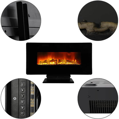 Electric 3D Fireplace Heater - Westfield Retailers