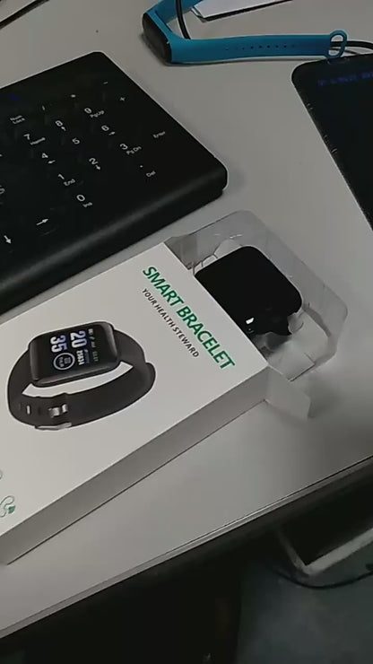 VerseFit™ Smart Watch Fitness Tracker: reloj inteligente profesional de presión arterial y monitor de frecuencia cardíaca 