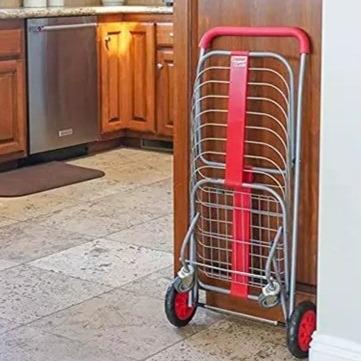Portable Heavy Duty Wheeled Folding Grocery Shopping Cart - Westfield Retailers