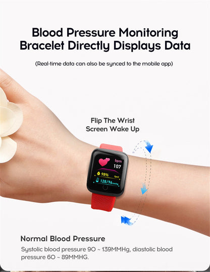 VerseFit™ Smart Watch Fitness Tracker : Professional Blood Pressure Smart Watch and Heart Rate Monitor - Westfield Retailers