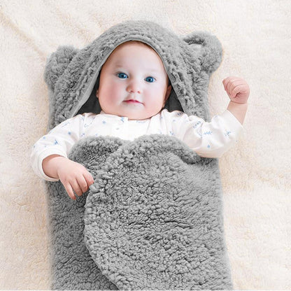 Infant Baby Hooded Wrap Blanket | Swaddling Blanket 0-12 Month - Westfield Retailers