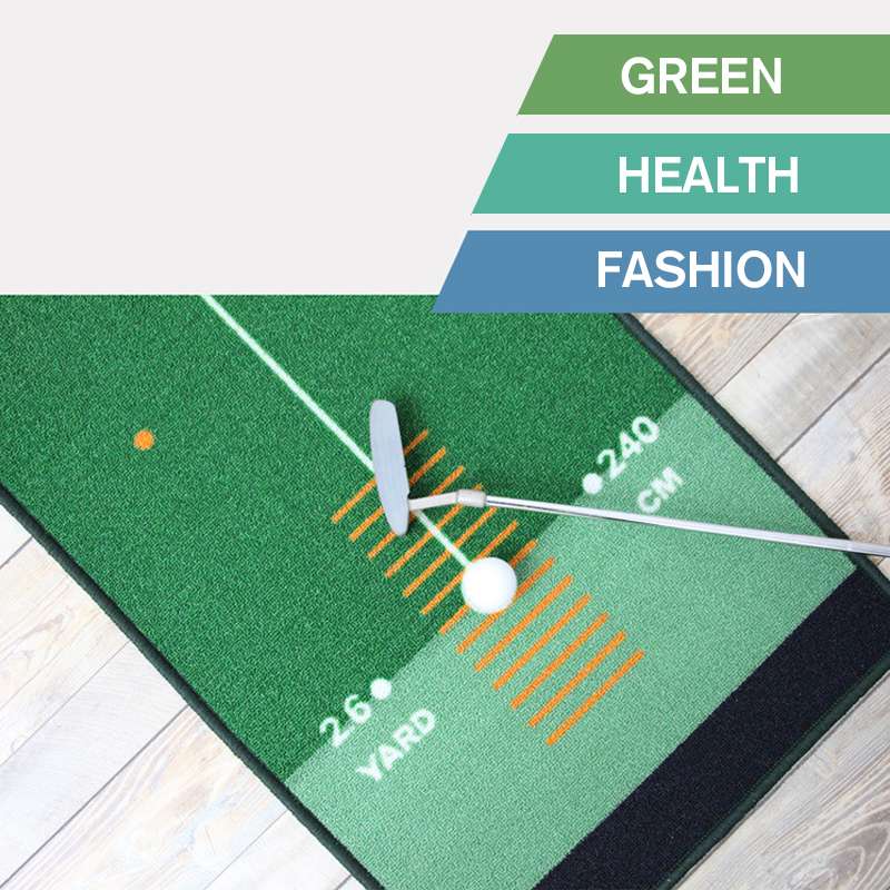 Putting Practice Mat - Indoor Outdoor Training Golf Hitting Carpet - Westfield Retailers