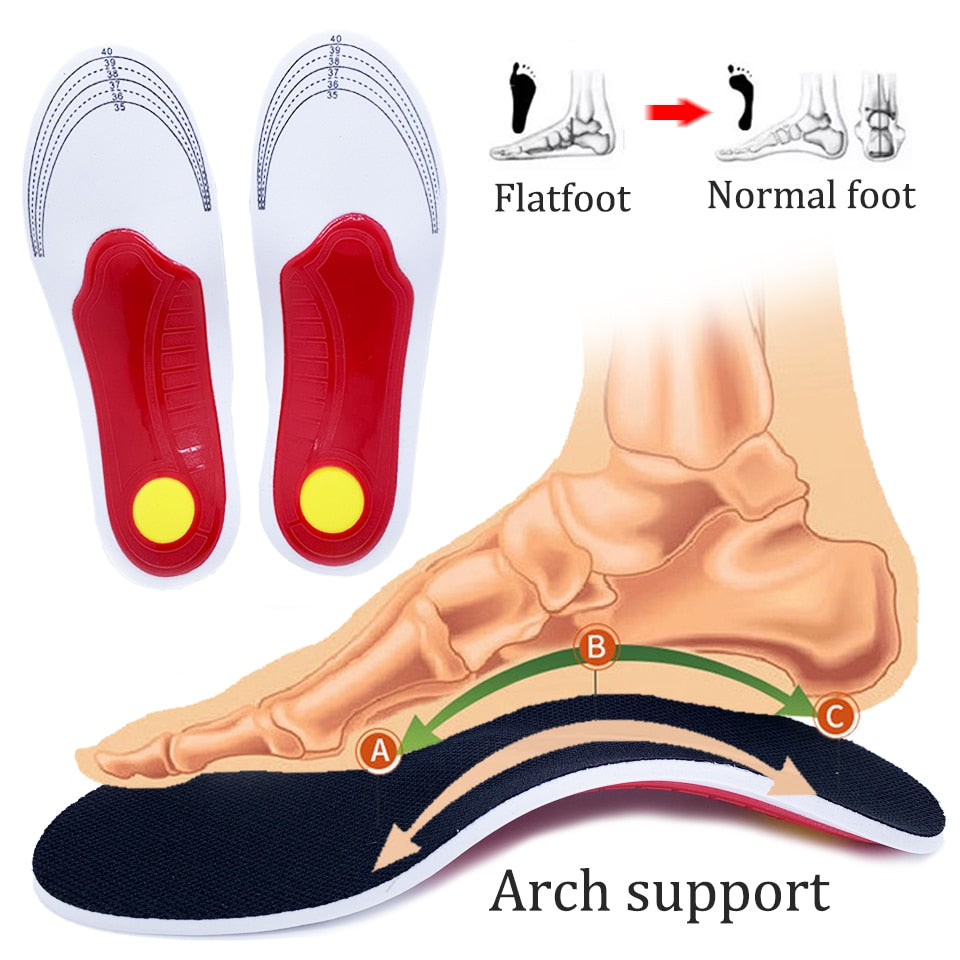 HexoSole™ Supportive Flat Foot Insoles