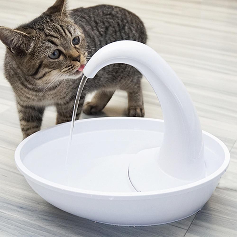 Automatic Electronic Water Fountain For Cat And Dog | Swan Pet Drinking Water Fountain Dispenser - Westfield Retailers