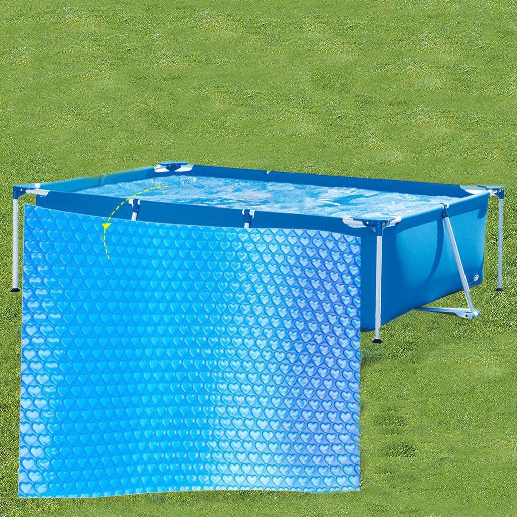 Rectangle Above Ground Solar Pool Cover Blanket 8' x 5' - Westfield Retailers