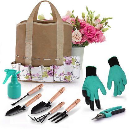 Ultimate Gardening Tote Hand Tool Set 9 pcs - Westfield Retailers