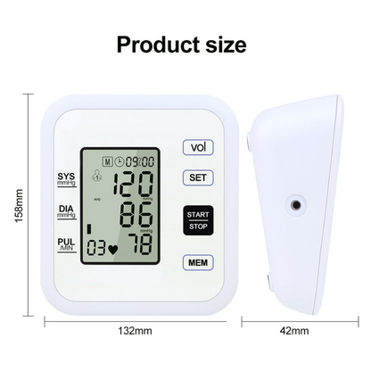 HexoPulse™ Smart Blood Pressure Arm Monitor