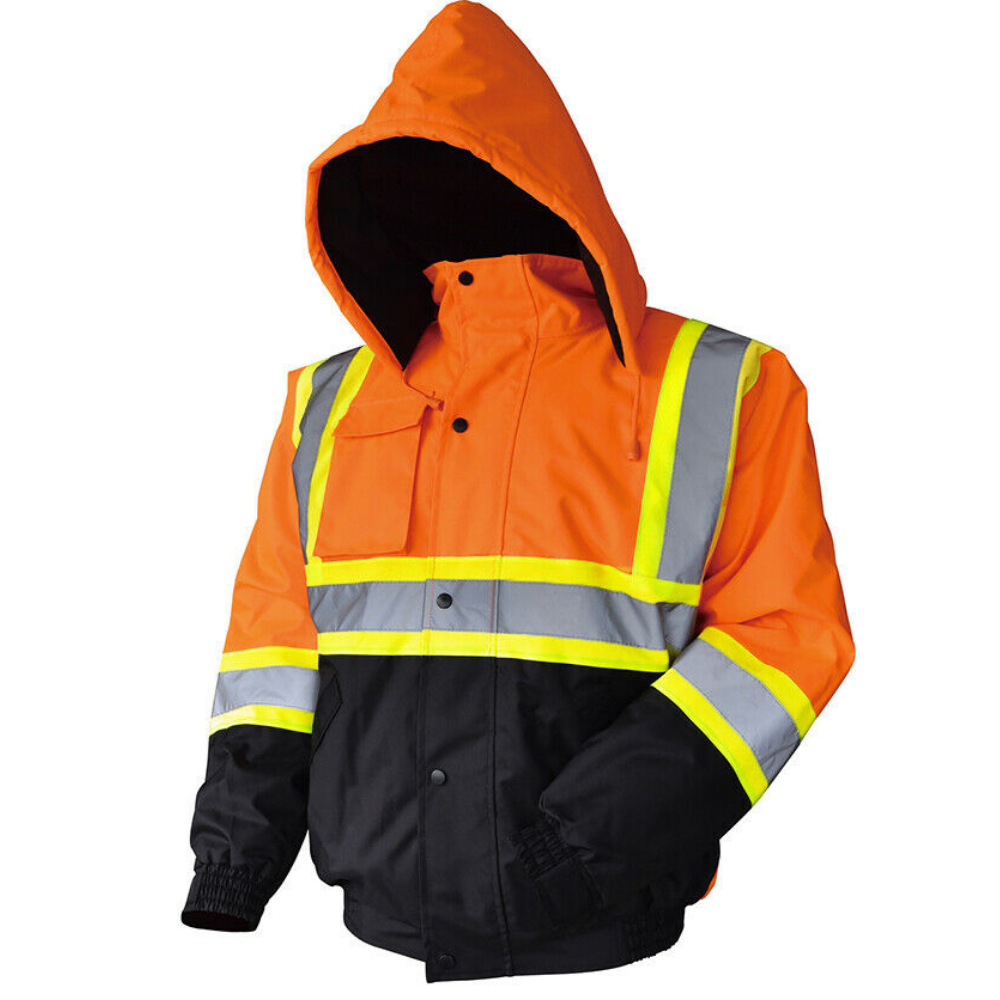 Premium Insulated High Visibility Rain Reflective Jacket - Westfield Retailers