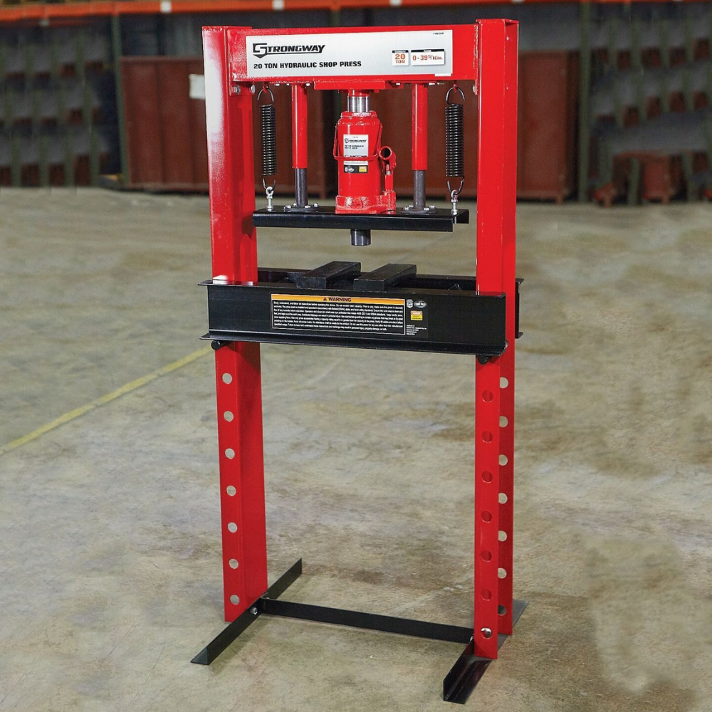 Powerful Heavy Duty 20 Ton Hydraulic Shop Press Machine - Westfield Retailers