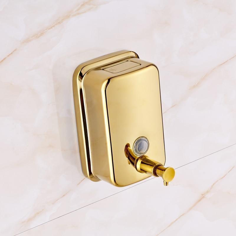 Wall Mounted Golden Liquid Soap Dispenser Box - Westfield Retailers