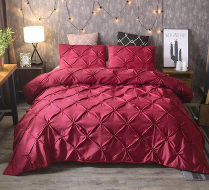 Luxurious Pinch Pleat Comforter Bedsheet Covers - Westfield Retailers