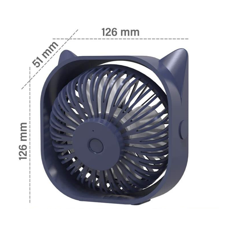 Portable Small Car Seat Cooling Fan 12V - Westfield Retailers