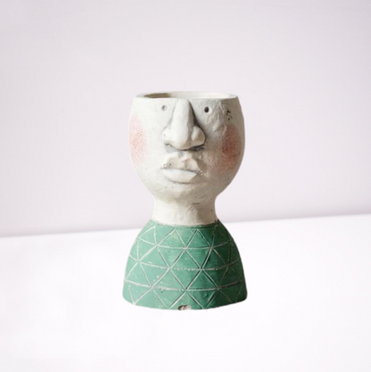 Visual Touch Resin Art Sculpture Craft Flower Pot Vase - Westfield Retailers