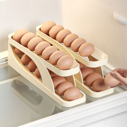 Automatic Roll-Down Double-layer Egg Dispenser