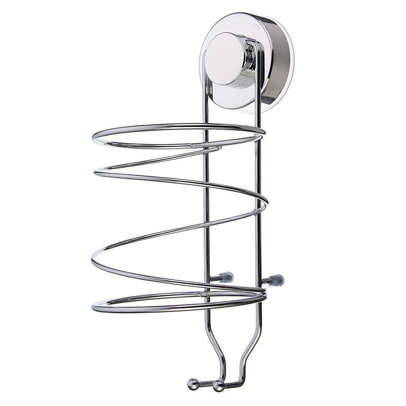 Stainless Steel Hair Dryer Holder With Hooks - Westfield Retailers