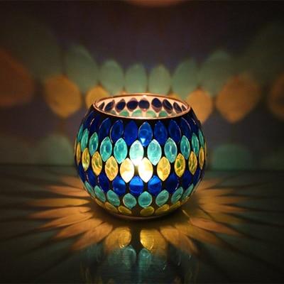 Handmade Mosaic Romantic Candle Lamp Decors - Westfield Retailers