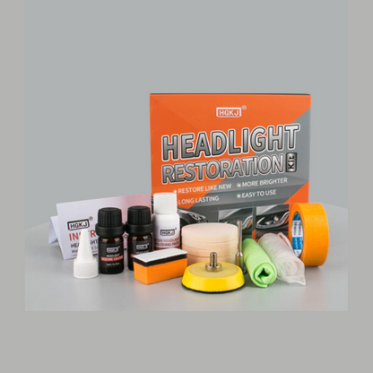 Premium Car Headlight Lens Restoration Cleaner Kit - Westfield Retailers