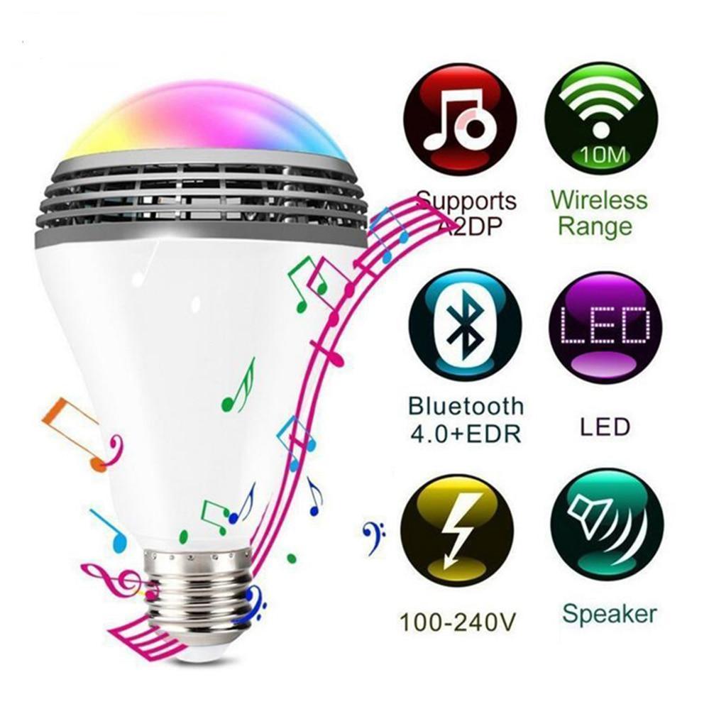 E27 Bluetooth LED Wireless Music Bulb - Westfield Retailers