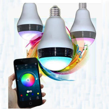 E27 Bluetooth LED Wireless Music Bulb - Westfield Retailers